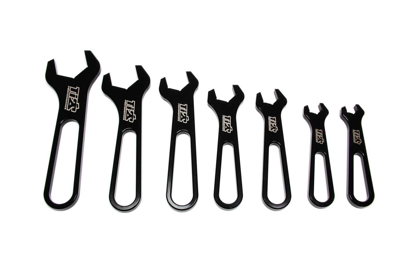 Ti22 Performance TIP8530 - AN Wrench Set Aluminum -3 Through -16 Black