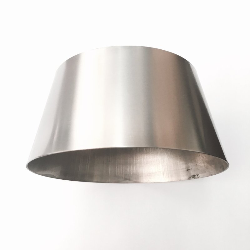 Ticon 107-12702-0000 - Industries 2-1/2in OAL 4.0in to 5.0in Titanium Transition Reducer Cone Ticon 107-12702-0000 - Industries 2-1/2in OAL 4.0in to 5.0in Titanium Transition Reducer Cone