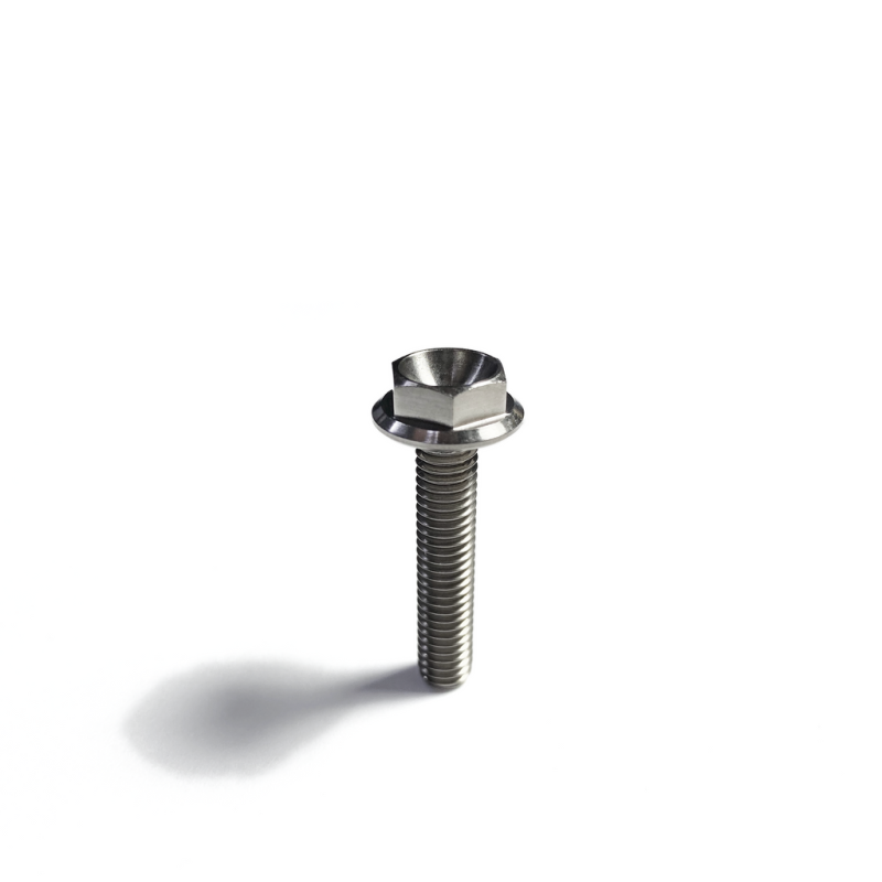 Ticon 126-00312-0120 - Industries Titanium Bolt Flanged M5x20x.8TP 8mm 6pt Head Ticon 126-00312-0120 - Industries Titanium Bolt Flanged M5x20x.8TP 8mm 6pt Head