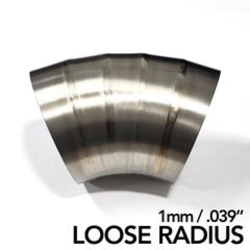 Ticon 141-07620-1303 - Industries 3in Welded Pie Cuts 1.6D Loose Radius 45 Deg Bend 1mm/.039in- 5pk Ticon 141-07620-1303 - Industries 3in Welded Pie Cuts 1.6D Loose Radius 45 Deg Bend 1mm/.039in- 5pk