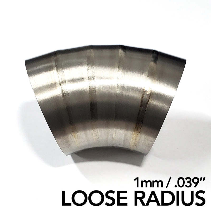 Ticon 141-07650-1303 - Industries 3in Dia 1.6D Loose Radius 90Deg Bend 1mm/.039in Pre Welded Titanium Pie Cut - 10pk Ticon 141-07650-1303 - Industries 3in Dia 1.6D Loose Radius 90Deg Bend 1mm/.039in Pre Welded Titanium Pie Cut - 10pk