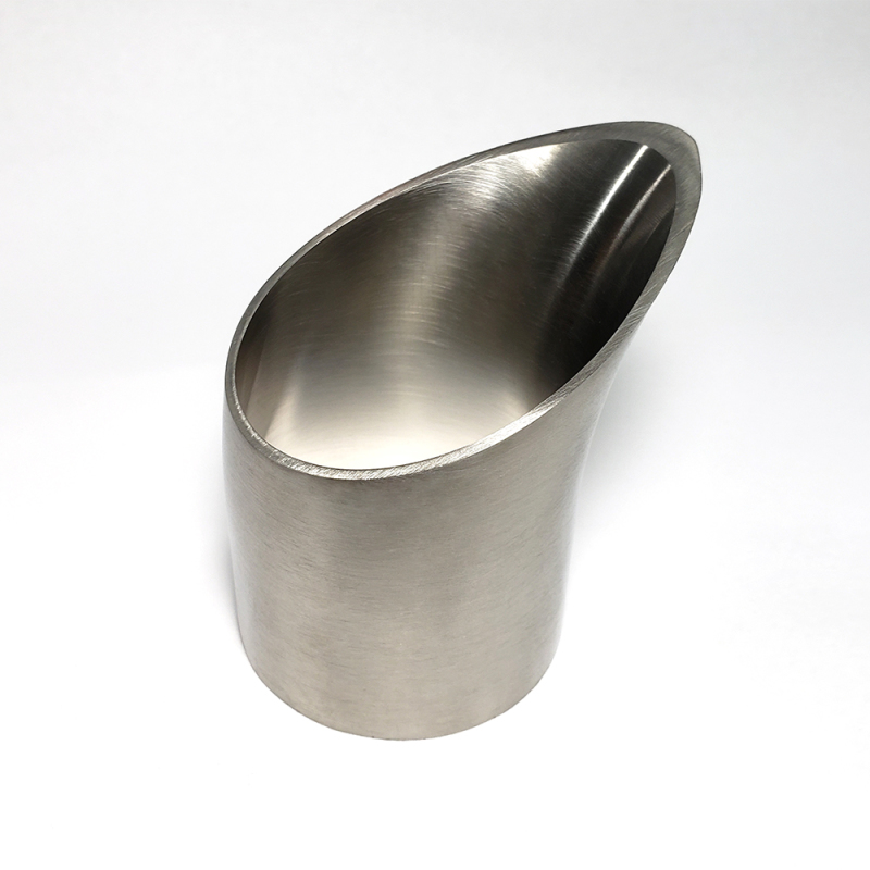 Ticon 903-03631-1000 - Industries SS304 2.5in Teardrop Exhaust Tip - Sequence Manufacturing