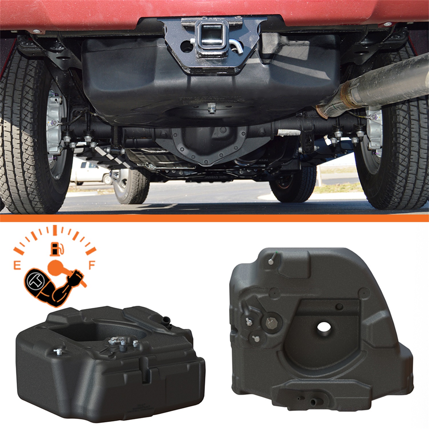 Titan Fuel Tanks 4010211 - 11-19 GM 2500/3500 Duramax 30 Gallon Spare Tire Auxiliary Fuel System Titan Fuel Tanks 4010211 - 11-19 GM 2500/3500 Duramax 30 Gallon Spare Tire Auxiliary Fuel System