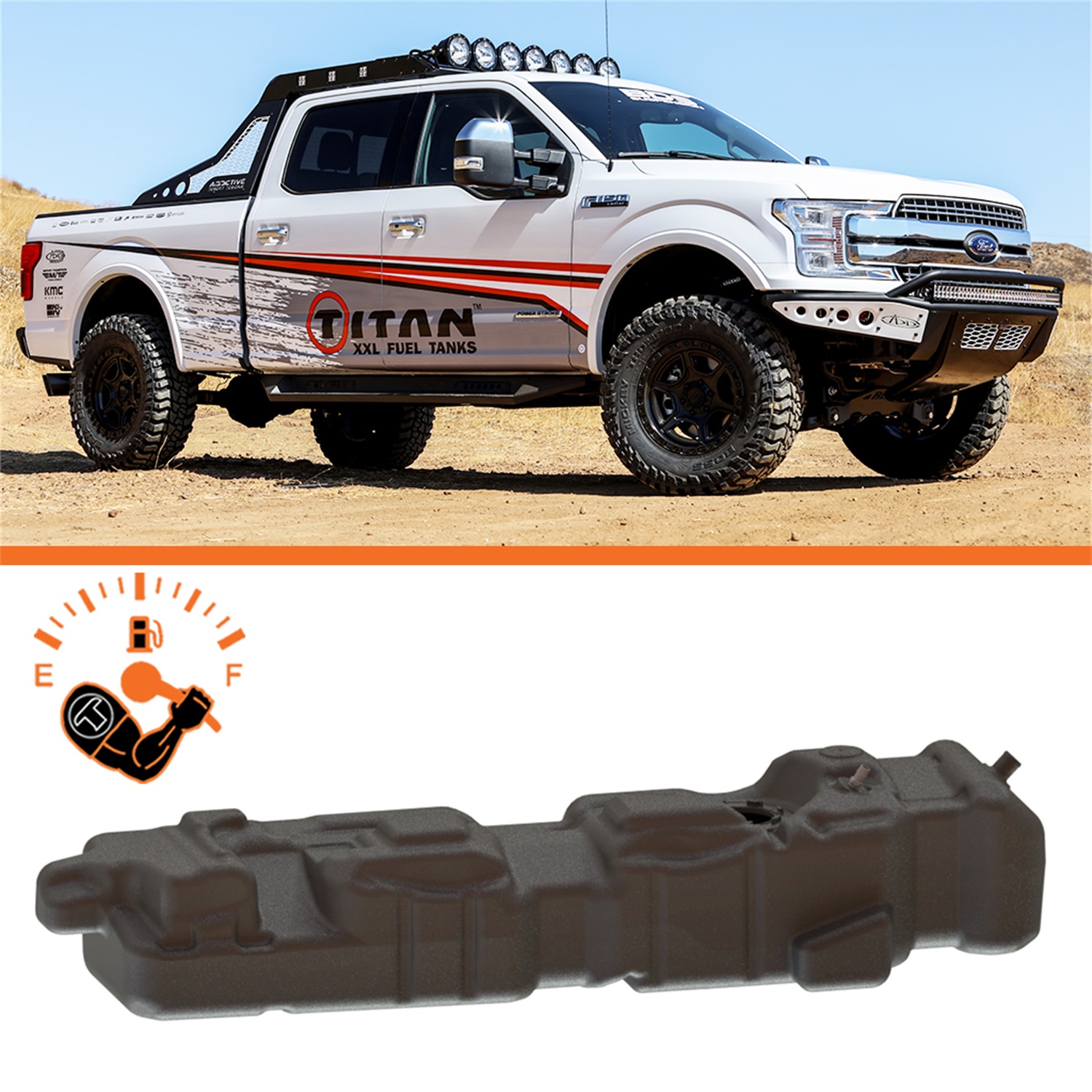 Titan Fuel Tanks 7021218 - Extra Large Midship Tank 