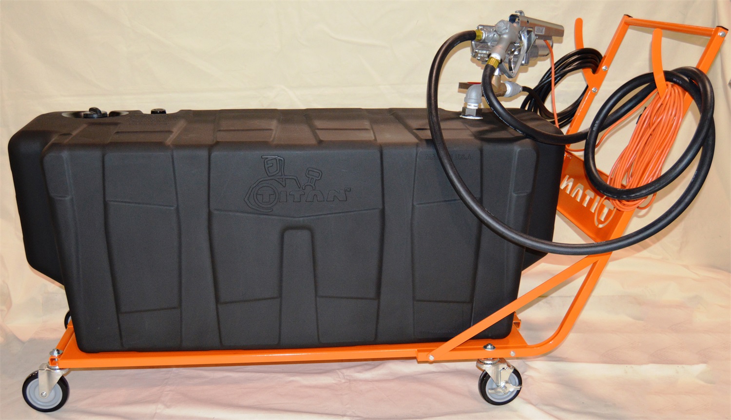 Titan Fuel Tanks 6000003 - TITAN 100 Gallon Fuel Caddy, 110 volt AC ()