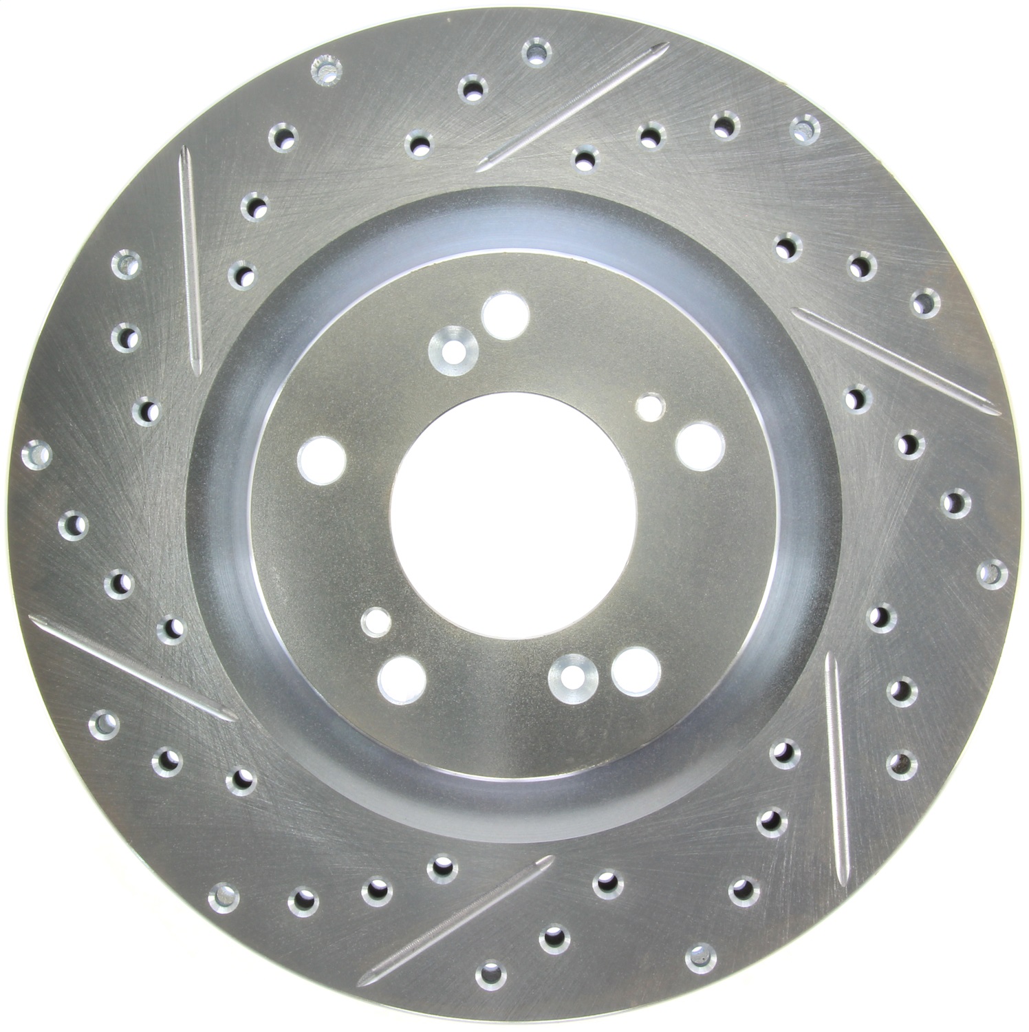StopTech 227.40048R - Select Sport Drilled and Slotted Brake Rotor; Front Right StopTech 227.40048R - Select Sport Drilled and Slotted Brake Rotor; Front Right