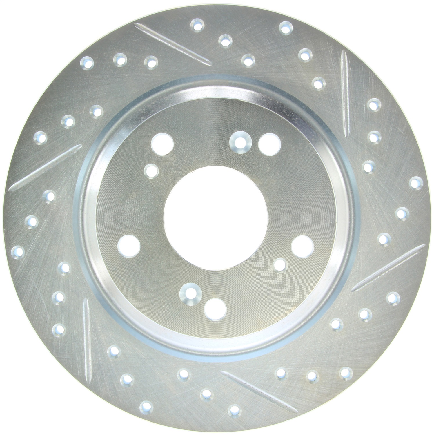 StopTech 227.40050L - Select Sport Drilled and Slotted Brake Rotor; Rear Left StopTech 227.40050L - Select Sport Drilled and Slotted Brake Rotor; Rear Left