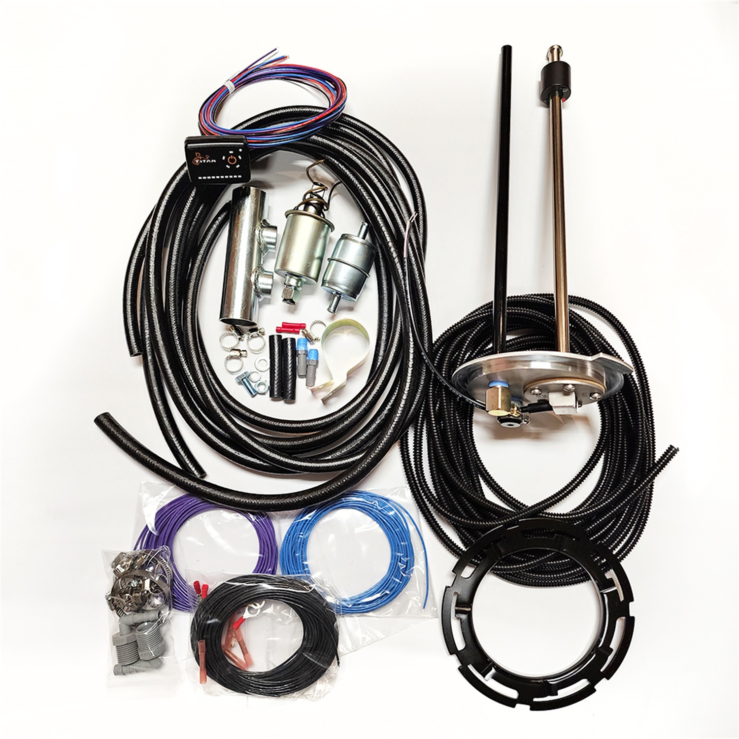 Titan Fuel Tanks 9900057 - 17-24 RAM Universal Cab & Chassis Auxiliary Conversion Kit Titan Fuel Tanks 9900057 - 17-24 RAM Universal Cab & Chassis Auxiliary Conversion Kit