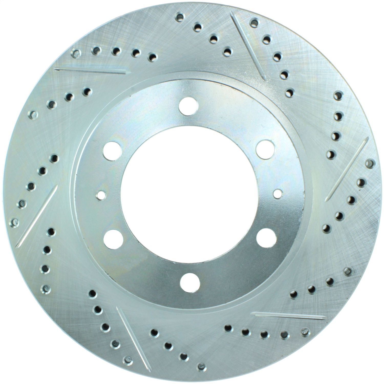 StopTech 227.44129L - Select Sport Drilled and Slotted Brake Rotor; Front Left