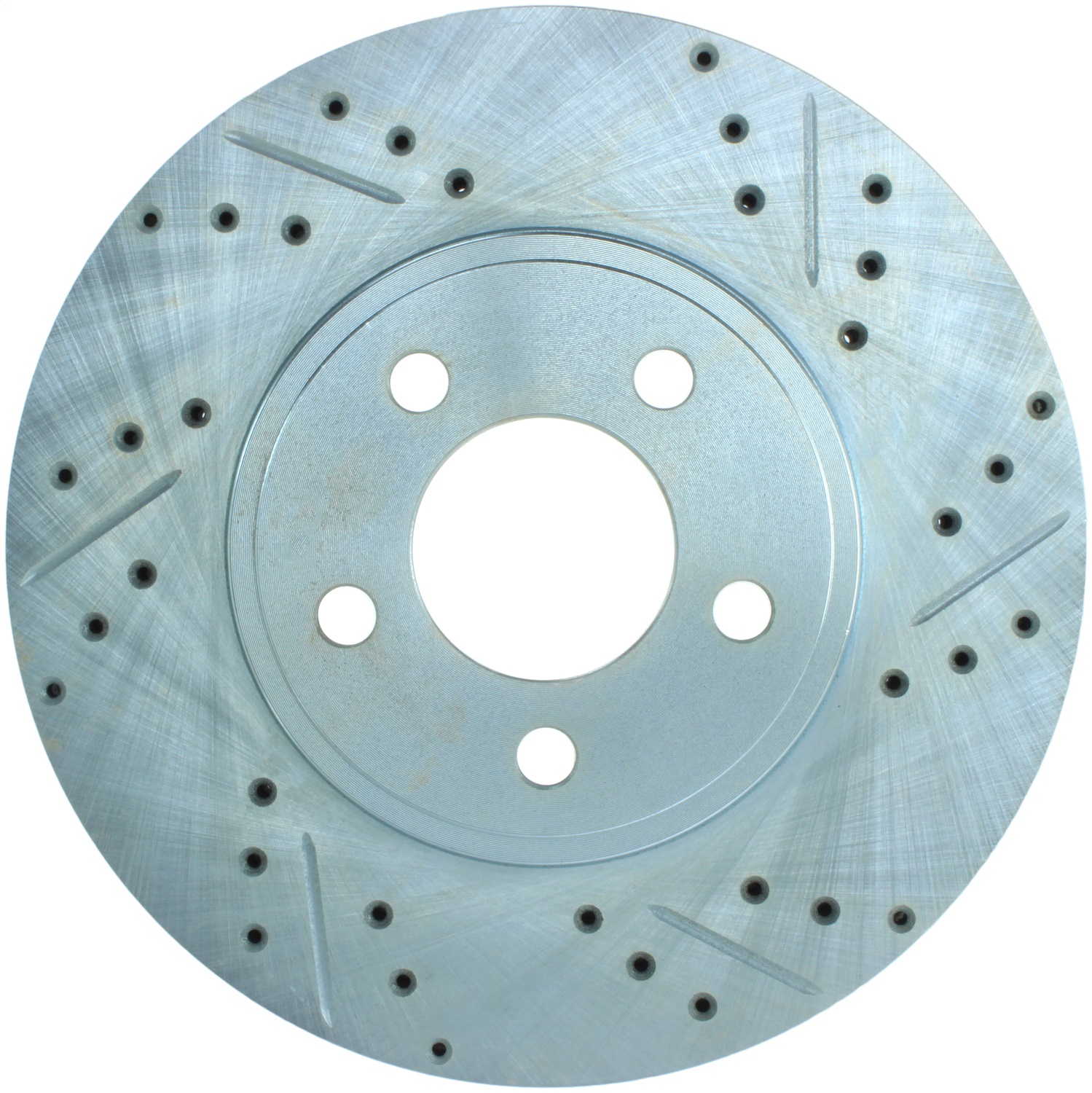 StopTech 227.61072L - Select Sport Drilled and Slotted Brake Rotor; Front Left StopTech 227.61072L - Select Sport Drilled and Slotted Brake Rotor; Front Left