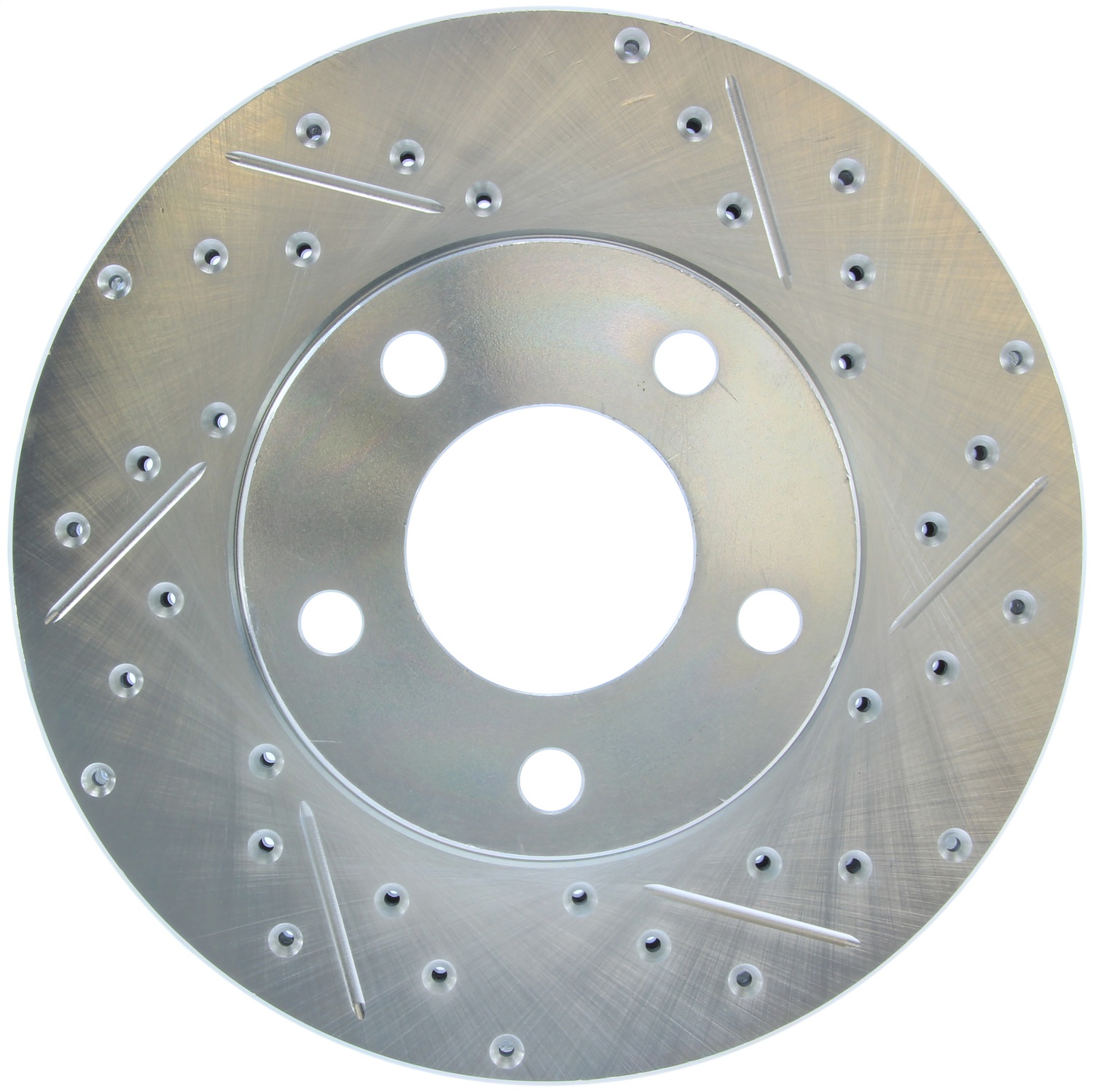 StopTech 227.61041L - Select Sport Drilled and Slotted Brake Rotor; Front Left StopTech 227.61041L - Select Sport Drilled and Slotted Brake Rotor; Front Left
