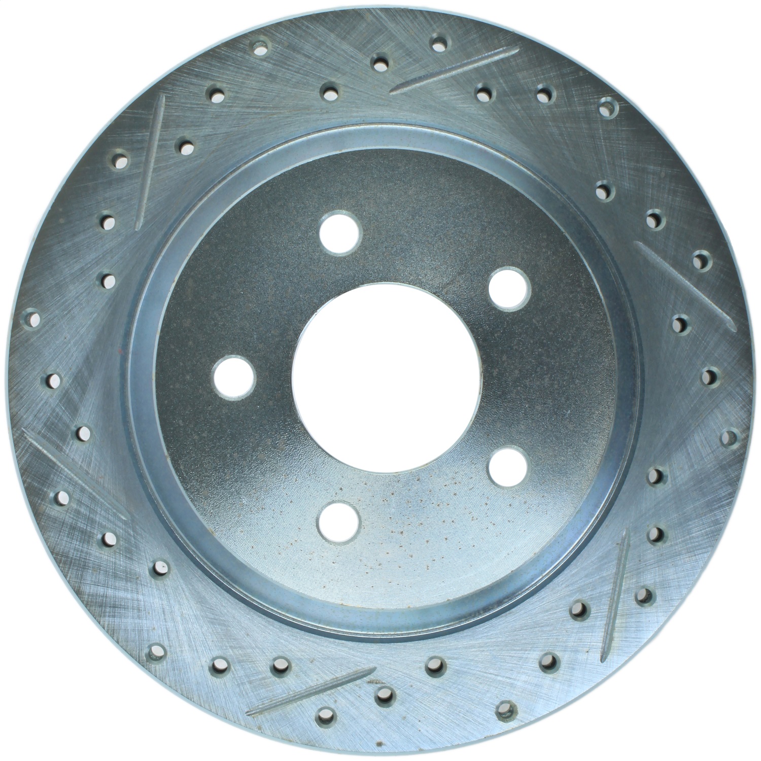 StopTech 227.61046R - Select Sport Drilled and Slotted Brake Rotor; Rear Right StopTech 227.61046R - Select Sport Drilled and Slotted Brake Rotor; Rear Right