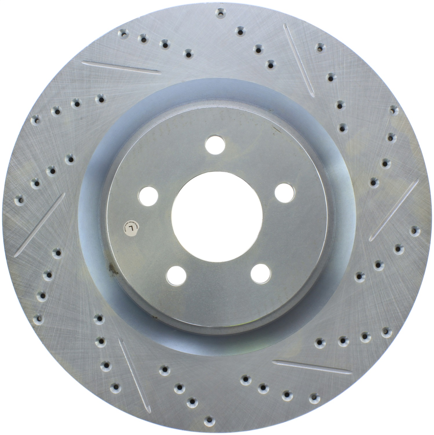 StopTech 227.61089L - Select Sport Drilled and Slotted Brake Rotor; Front Left StopTech 227.61089L - Select Sport Drilled and Slotted Brake Rotor; Front Left
