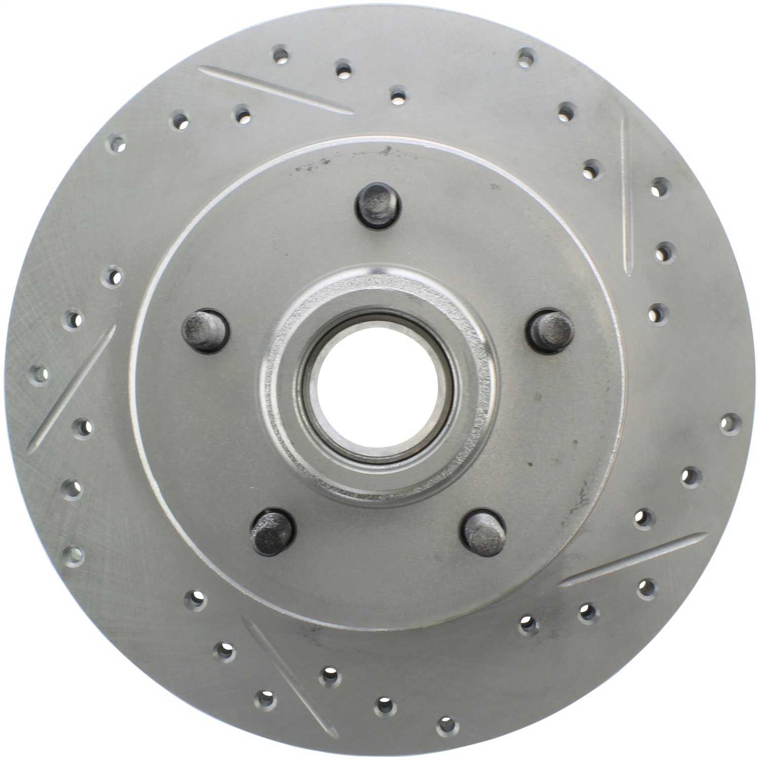 StopTech 227.62012L - Select Sport Drilled and Slotted Brake Rotor; Front Left
