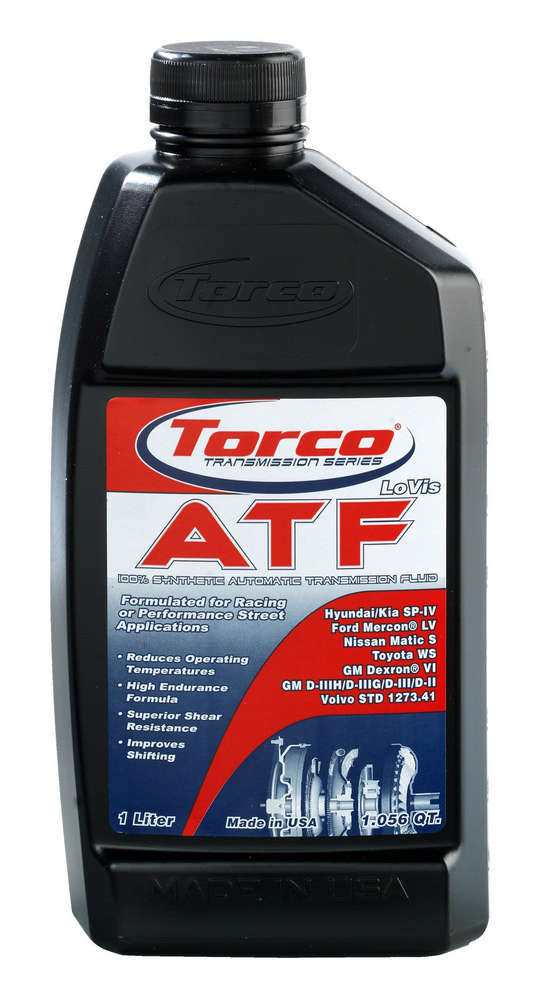 Torco A220065CE - LoVis ATF Transmission Fluid 1-Liter