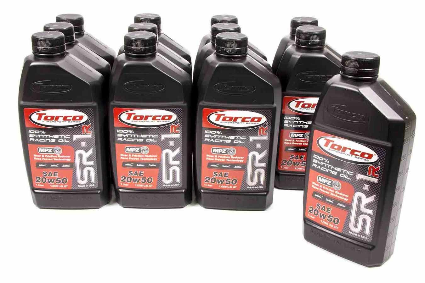Torco A162055C - SR-1 Synthetic Oil 20w50 Case/12