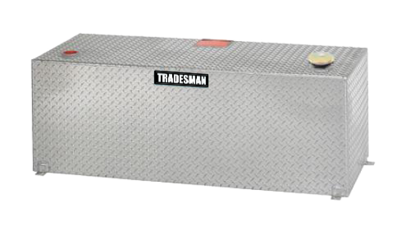 Tradesman 3198 - Aluminum Rectangular Liquid Storage Tank (98 Gallon Capacity) - Brite Tradesman 3198 - Aluminum Rectangular Liquid Storage Tank (98 Gallon Capacity) - Brite