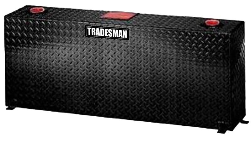 Tradesman 73350 - Aluminum Vertical Liquid Storage Tank (50 Gallon Capacity) - Black