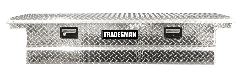 Tradesman 9305LP - Aluminum Single Lid HD 28 Cross Bed Low-Profile Truck Tool Box (72in.) - Brite Tradesman 9305LP - Aluminum Single Lid HD 28 Cross Bed Low-Profile Truck Tool Box (72in.) - Brite