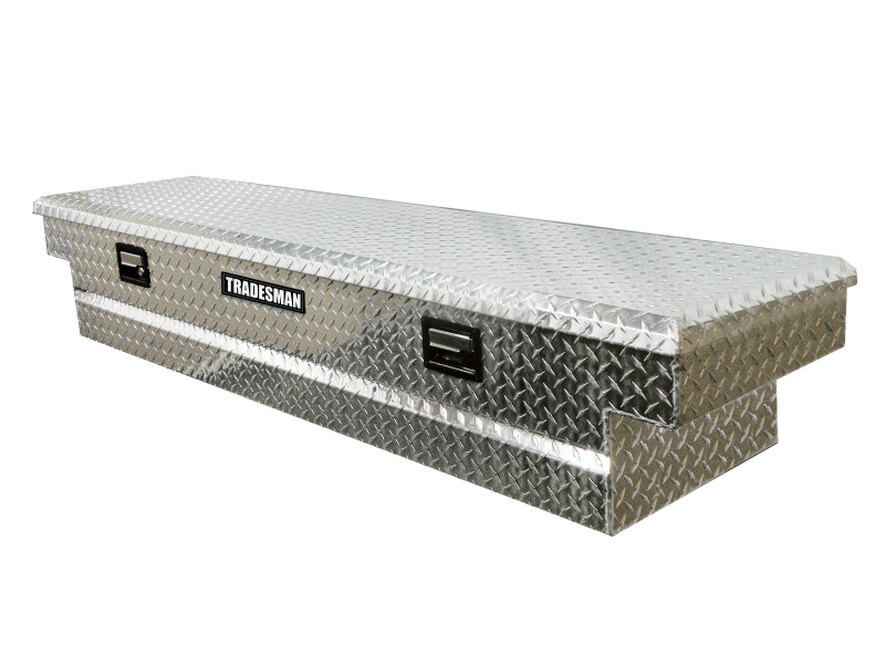 Tradesman 511101 - Aluminum Economy Cross Bed Truck Tool Box (72in.) - Brite