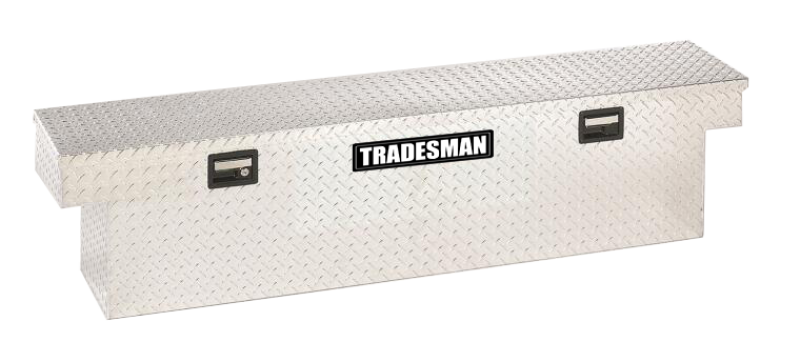Tradesman 9300T - Aluminum Single Lid Cross Bed Truck Tool Box (63in.) - Brite