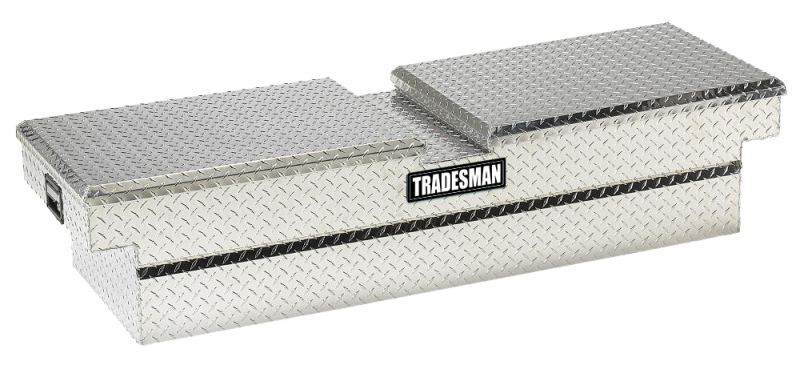 Tradesman 111051 - Aluminum Economy Cross Bed Truck Tool Box (70in./Side Opening) - Brite