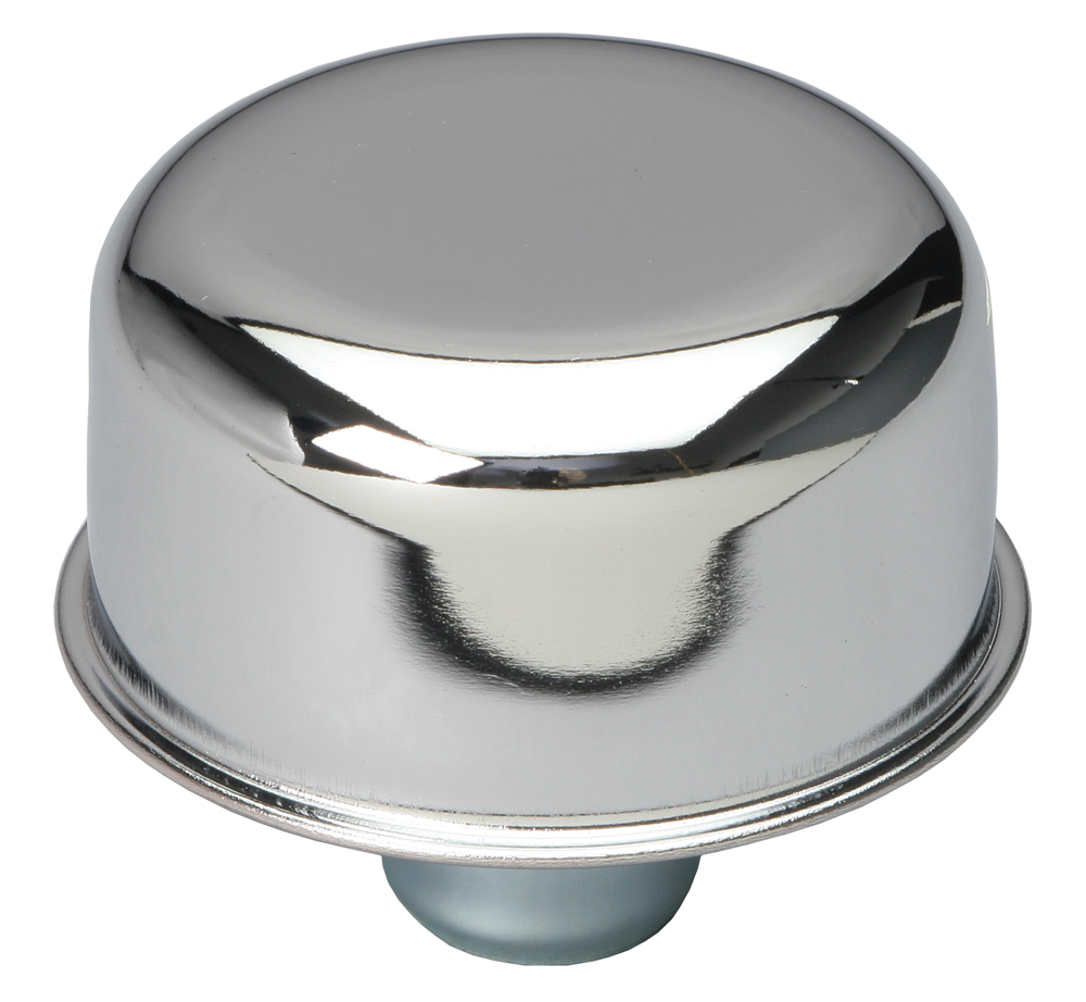 Trans-Dapt Performance 4870 - 2-3/4 IN. DIAMETER PUSH-IN STYLE BREATHER CAP ONLY (WITHOUT GROMMET)- CHROME