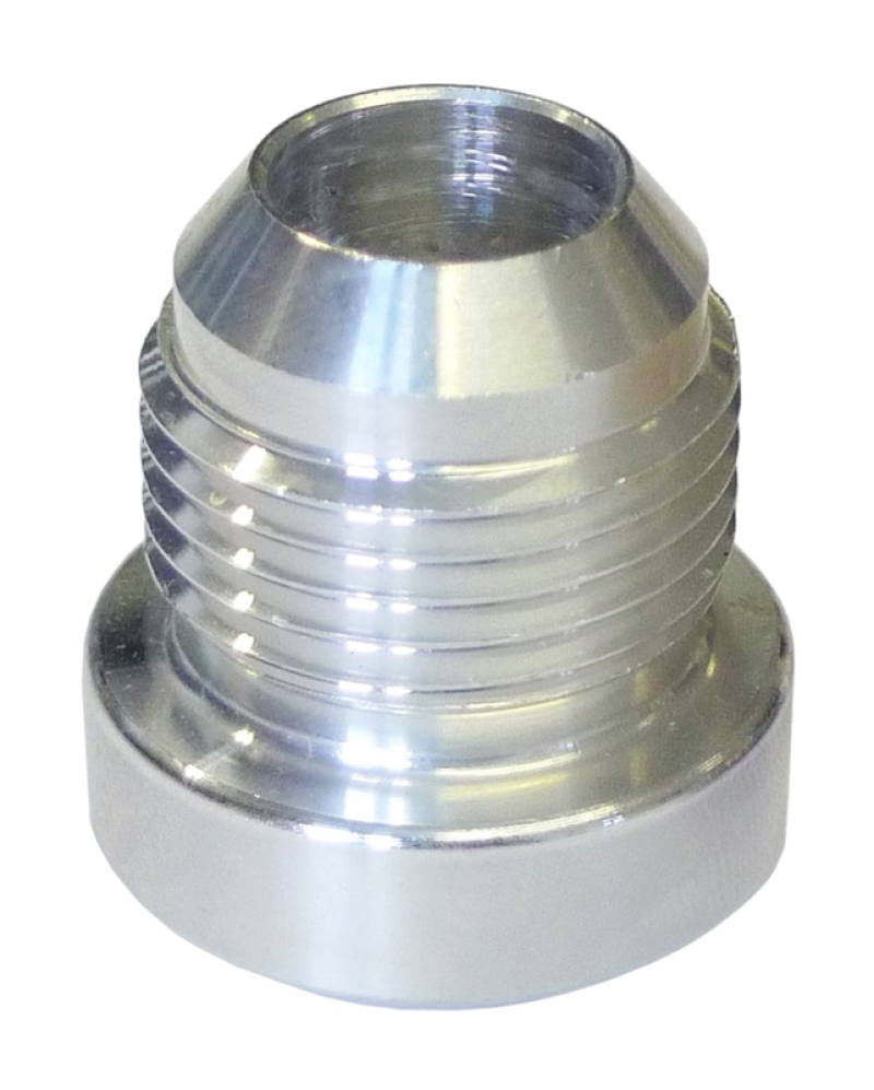 Torque Solution TS-UNI-369 - Weld On AN Flare Bung Male -10 AN Aluminum Universal