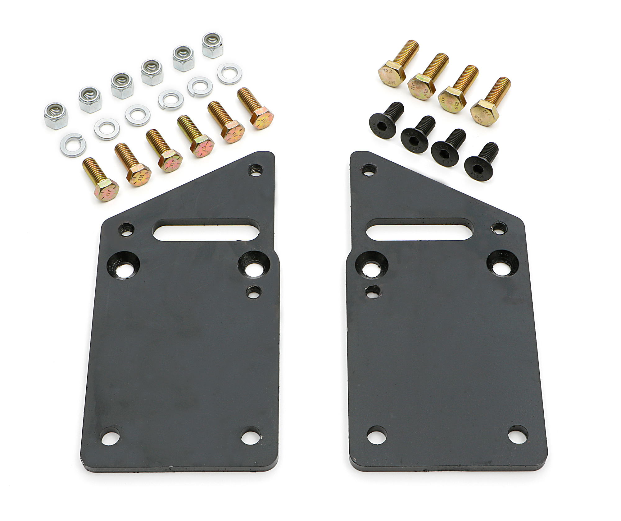 Trans-Dapt Performance 4575 - CHEVY LS SERIES ENGINE INTO SB CHEVY CHASSIS (1 IN. OFFSET)- MOTOR MOUNT PLATES ONLY