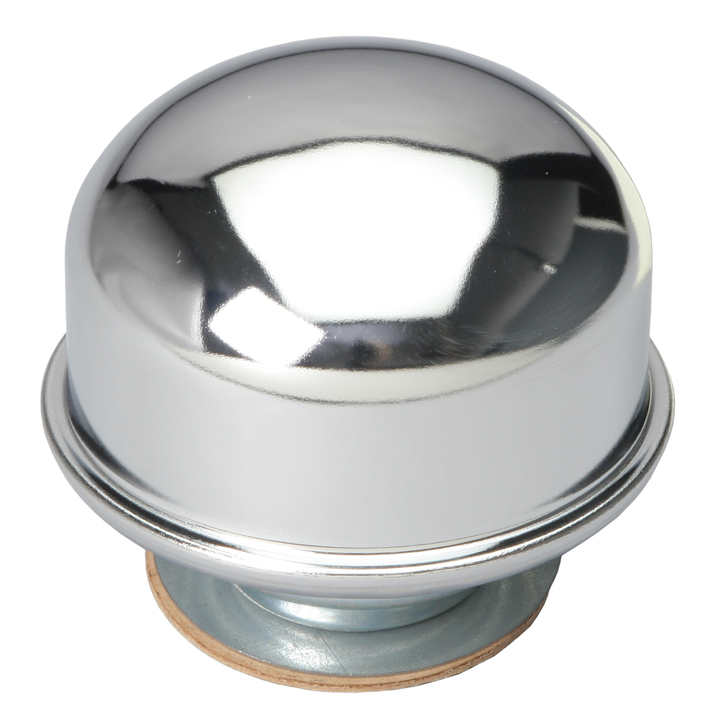Trans-Dapt Performance 4803 - 2-3/8 IN. DIAMETER TWIST-IN STYLE BREATHER CAP- CHROME