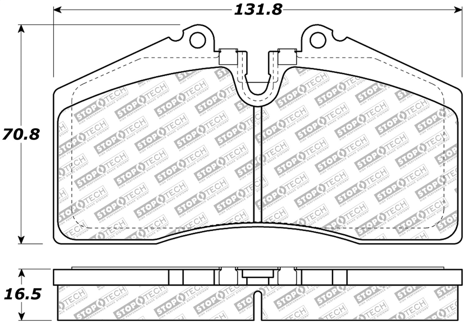 StopTech 305.06090 - Street Select Brake Pads