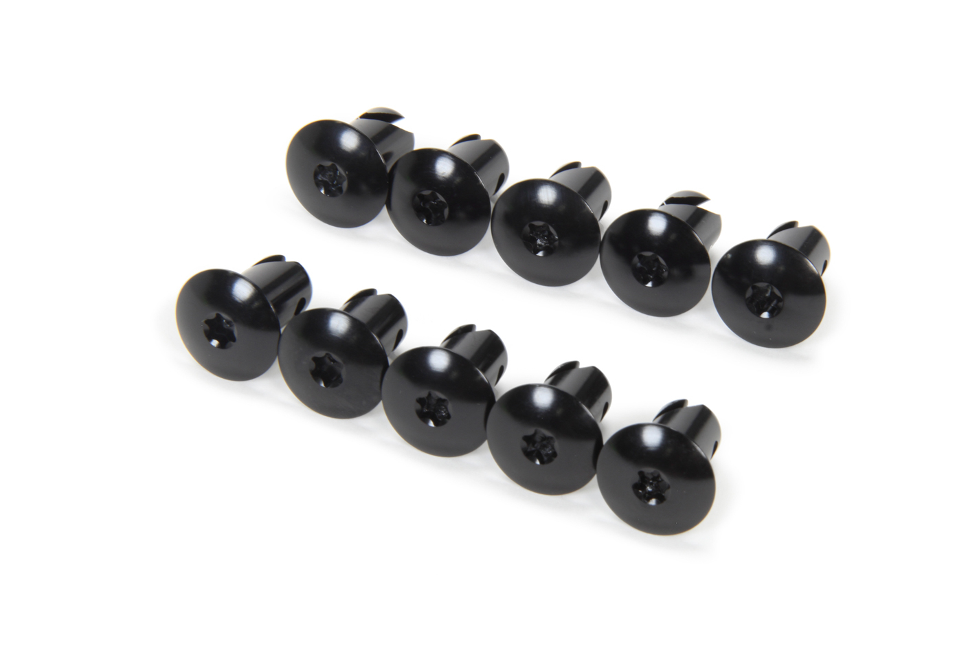 Triple X CH-4418BLK-10 - Torx Head Button Alum .550 Long Black 10pk Triple X CH-4418BLK-10 - Torx Head Button Alum .550 Long Black 10pk