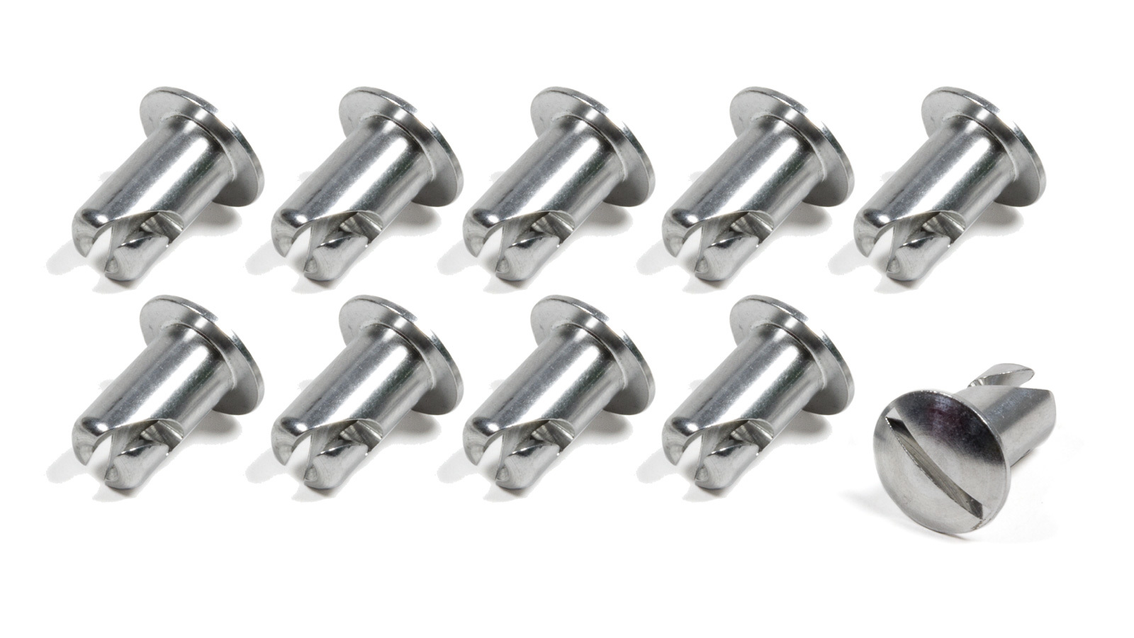 Triple X CH-4401-10 - Oval Head Button Alum .500 Long 10 Pack Triple X CH-4401-10 - Oval Head Button Alum .500 Long 10 Pack