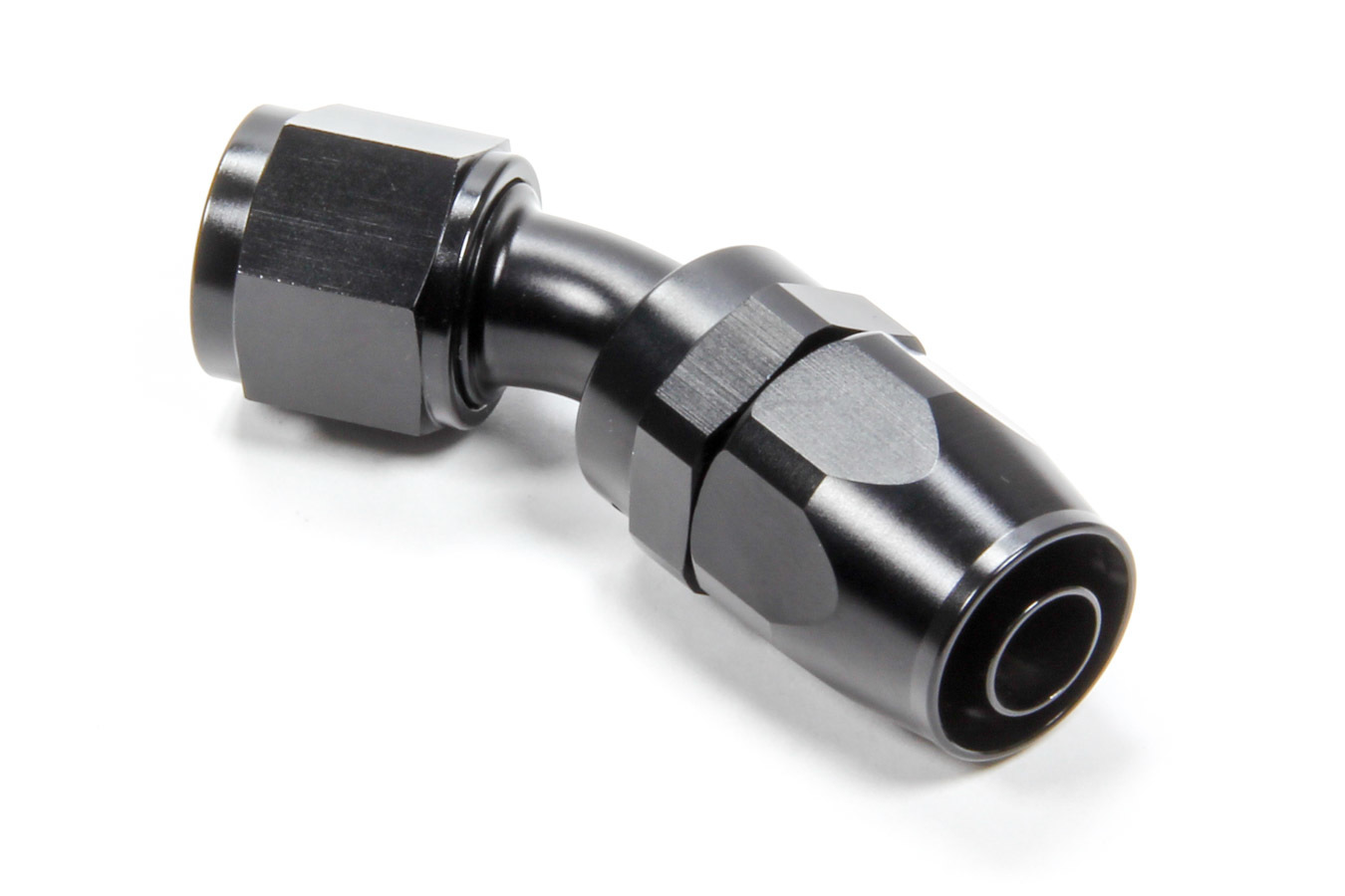 Triple X HF-23010BLK - #10 30 Degree Swivel Hose End Triple X HF-23010BLK - #10 30 Degree Swivel Hose End