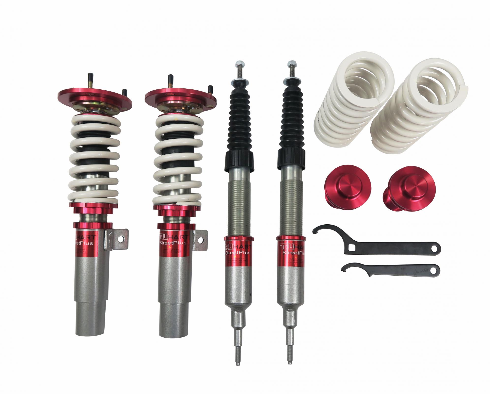 TruHart TH-B804 - StreetPlus Coilovers For 07-11 BMW 1-Series E82/E88 06-11 BMW 3-Series E90 RWD