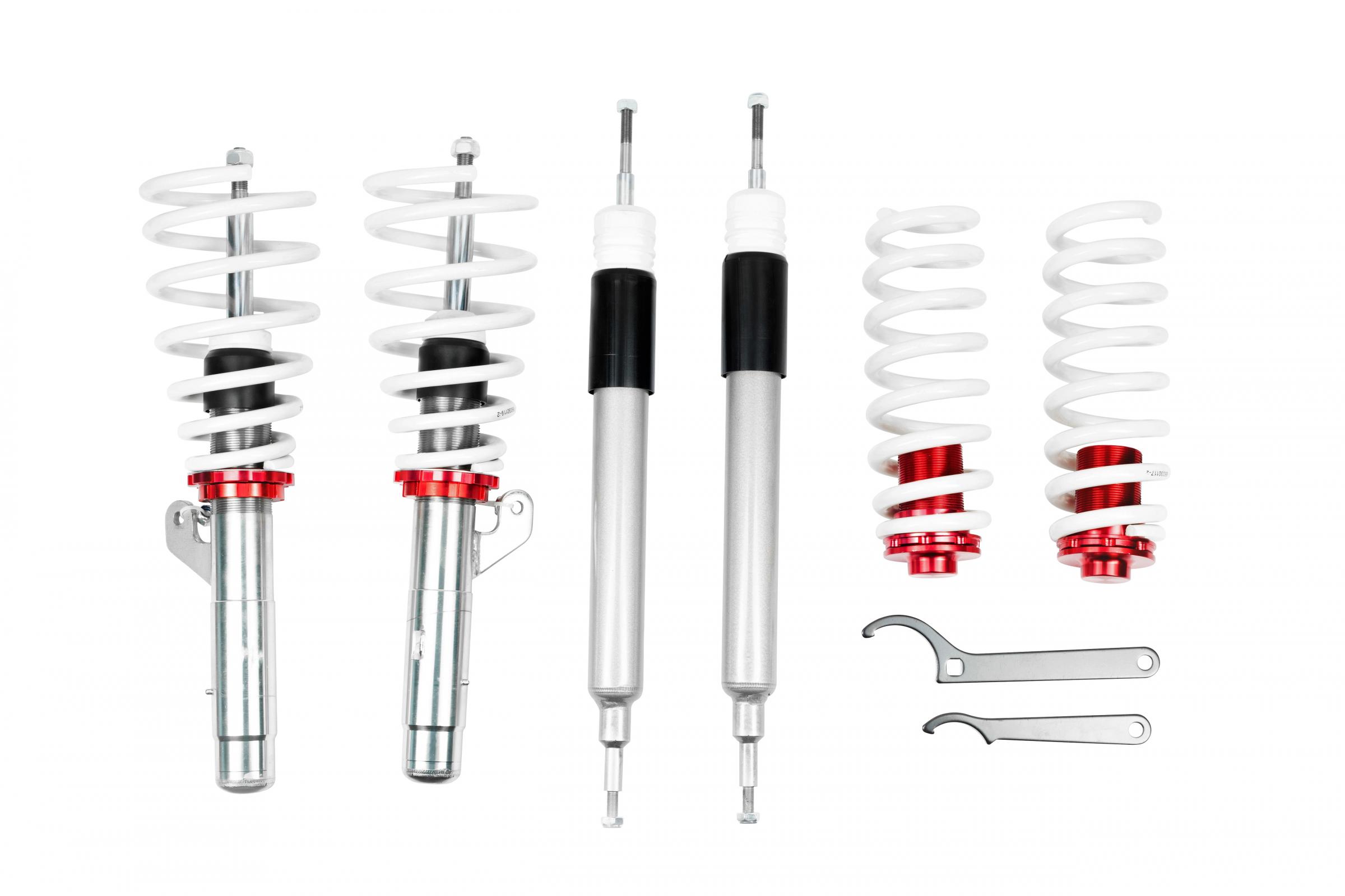 TruHart TH-B704 - Basic Coilovers For 07-14 BMW 1-Series E82/E88 07-13 BMW 3-Series E92 06-11 BMW 3-Series E90 RWD