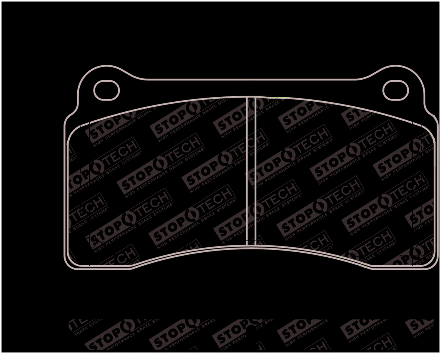 StopTech 305.13830 - Street Select 09-18 Nissan GT-R Rear Brake Pads StopTech 305.13830 - Street Select 09-18 Nissan GT-R Rear Brake Pads