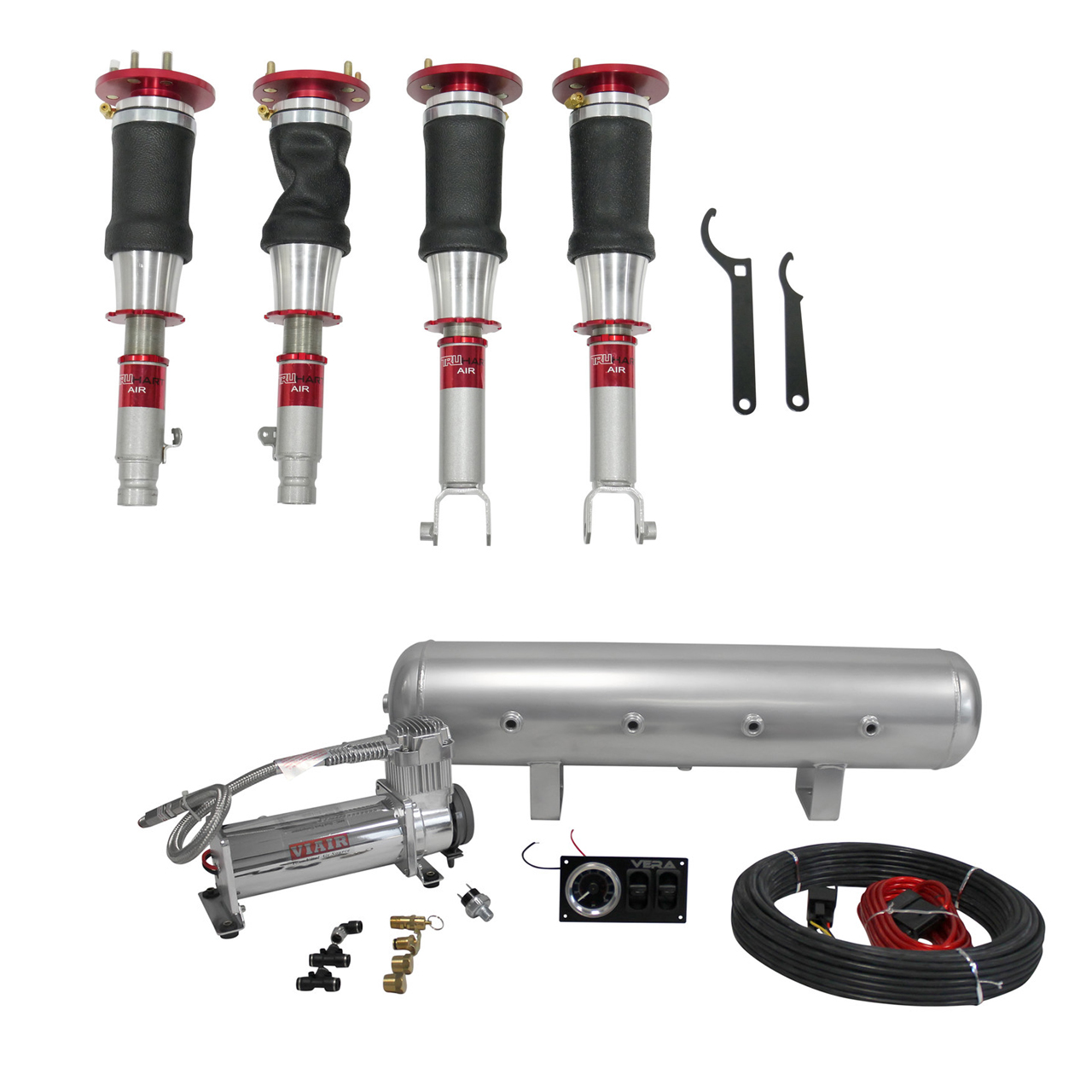 TruHart TH-H1015 - AirPlus Air Struts For 92-01 Honda Prelude TruHart TH-H1015 - AirPlus Air Struts For 92-01 Honda Prelude