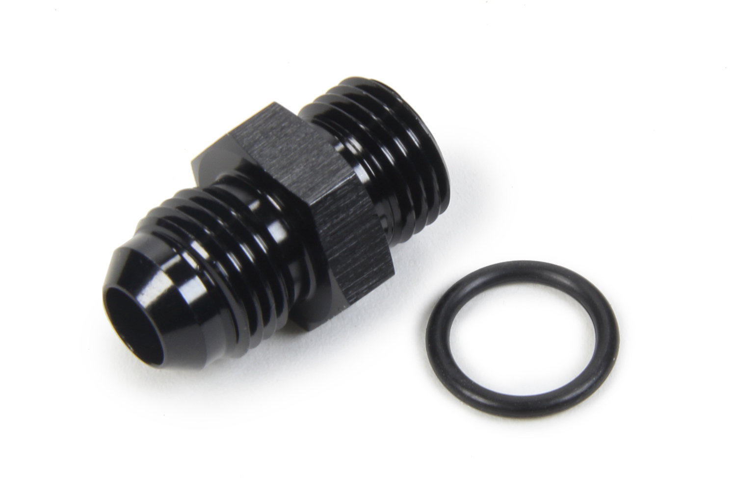 Triple X HF-80660BLK - AN to O-Ring -6 x 9/16-18 (-6) Triple X HF-80660BLK - AN to O-Ring -6 x 9/16-18 (-6)