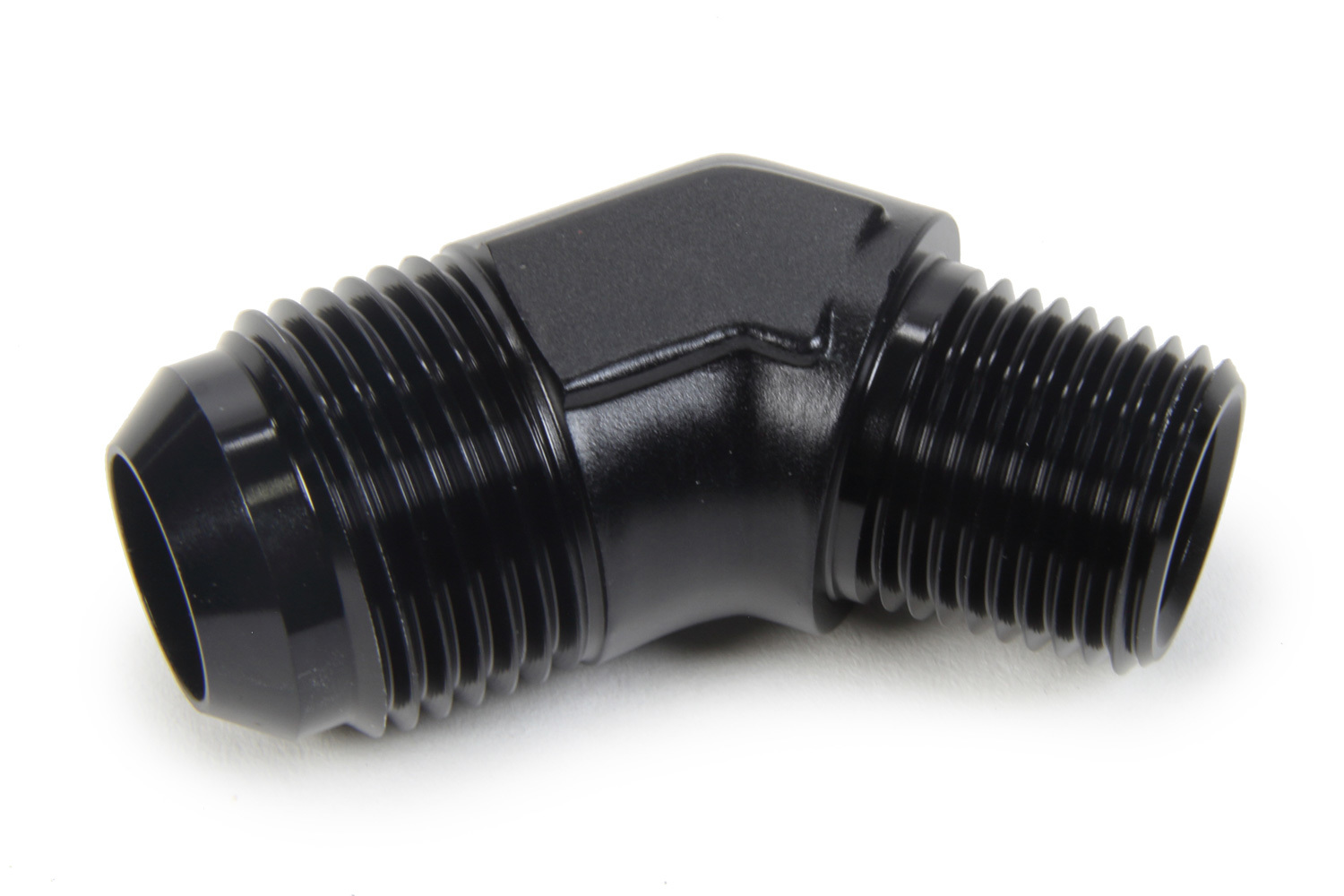 Triple X HF-94124BLK - AN to NPT 45 Degree #12 x 1/2