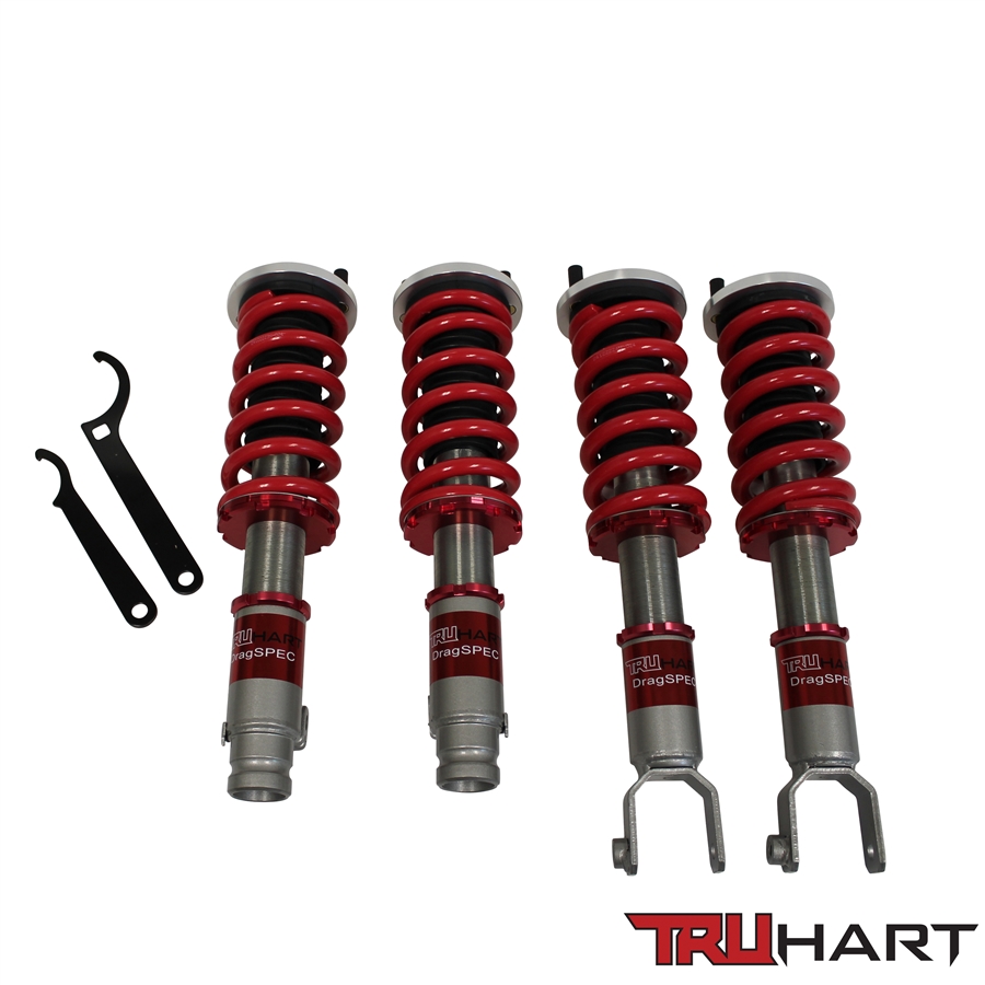 TruHart TH-H801-DR - DRAG Spec Coilovers For 90-93 Acura Integra 88-91 Honda Civic 88-91 Honda CRX No Type R FWD