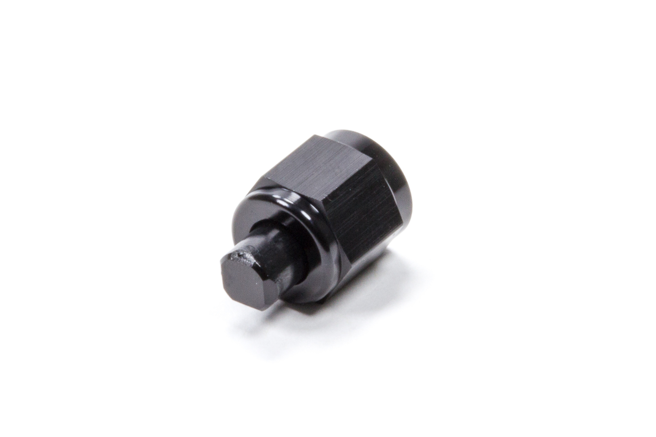Triple X HF-51004BLK - Fitting - Cap - 4 AN - Aluminum - Black Anodized - Each Triple X HF-51004BLK - Fitting - Cap - 4 AN - Aluminum - Black Anodized - Each
