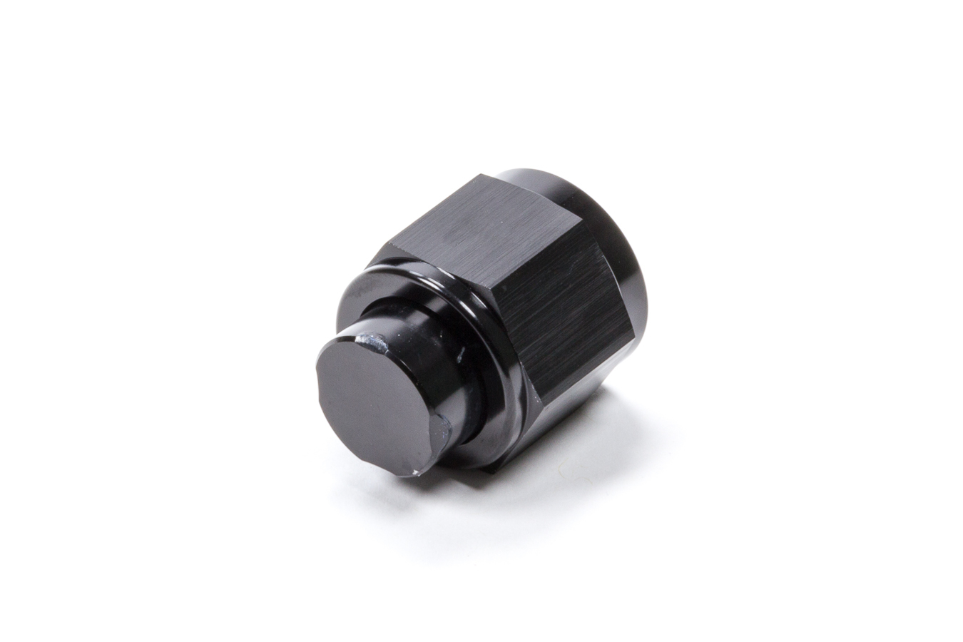 Triple X HF-51010BLK - Fitting - Cap - 10 AN - Aluminum - Black Anodized - Each Triple X HF-51010BLK - Fitting - Cap - 10 AN - Aluminum - Black Anodized - Each