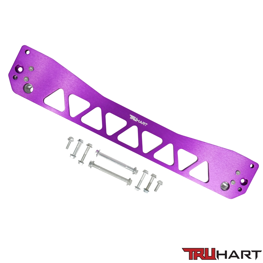 TruHart TH-H112-PU - Subframe Brace Purple For 96-00 Honda Civic