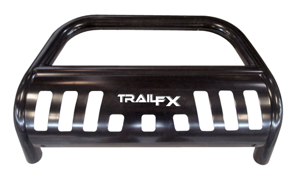 TrailFX B0033B - Pwdr Ctd Black Steel 3 In Dia W/Skid Plate TrailFX B0033B - Pwdr Ctd Black Steel 3 In Dia W/Skid Plate