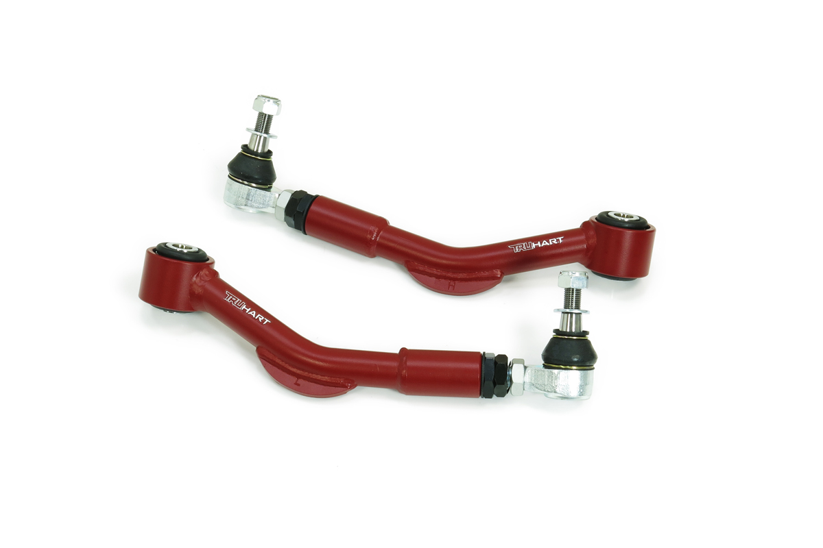 TruHart TH-L212 - Rear Camber Kit Upper Red For 07-17 Lexus LS460 RWD