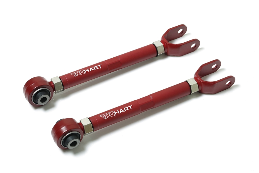 TruHart TH-N208 - Rear Camber Kit Red For 06-08 Infiniti G35 09-13 Infiniti G37 06-10 Infiniti M35 06-10 Infiniti M45 15 Infiniti Q40 14 Infiniti A70 09-16 Nissan 370Z RWD