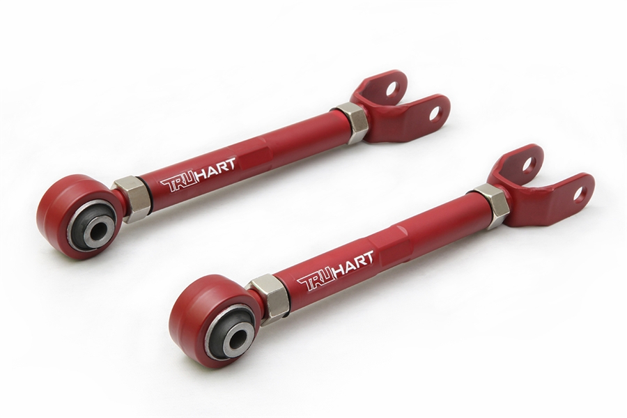 TruHart TH-N206 - Rear Camber Kit Red For 03-06 Infiniti G35 03-08 Nissan 350Z 02-06 Nissan Altima 04-13 Nissan Maxima RWD TruHart TH-N206 - Rear Camber Kit Red For 03-06 Infiniti G35 03-08 Nissan 350Z 02-06 Nissan Altima 04-13 Nissan Maxima RWD