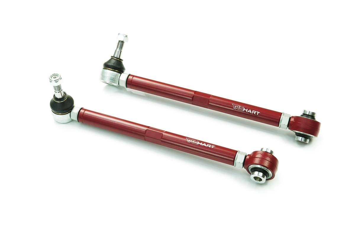 TruHart TH-T212 - Rear Toe Kit w/ Pillowball Red For 85-89 Toyota MR2
