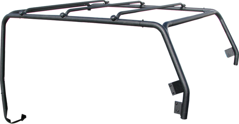 TrailFX JL012T - Textured black powder coated steel construction